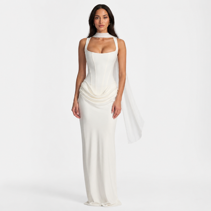 Luxe Ribbed Knit Midi Dress