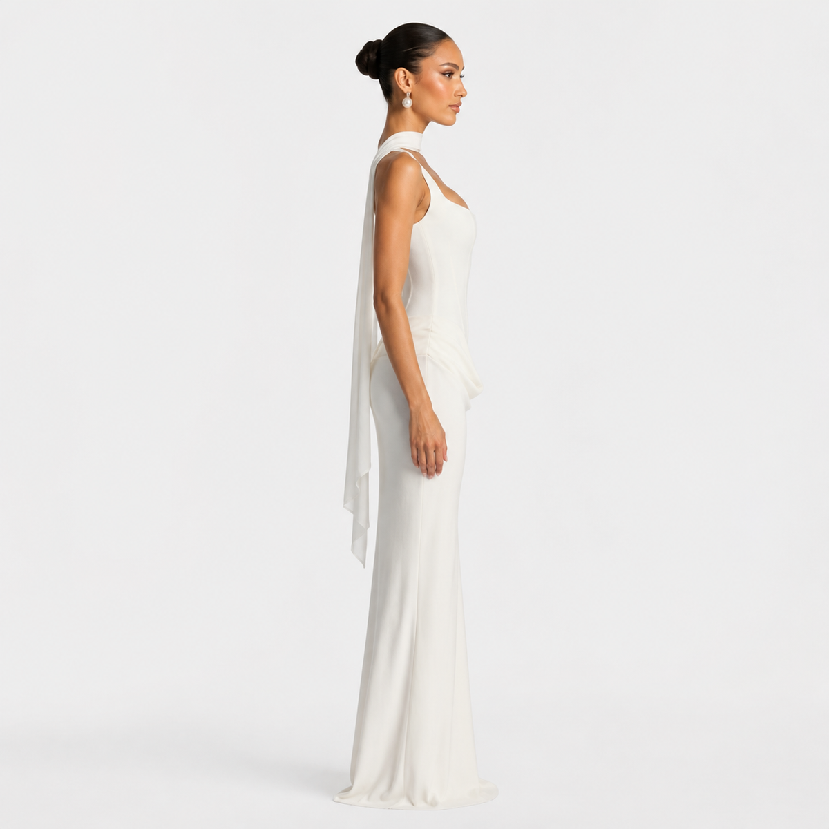 Luxe Ribbed Knit Midi Dress