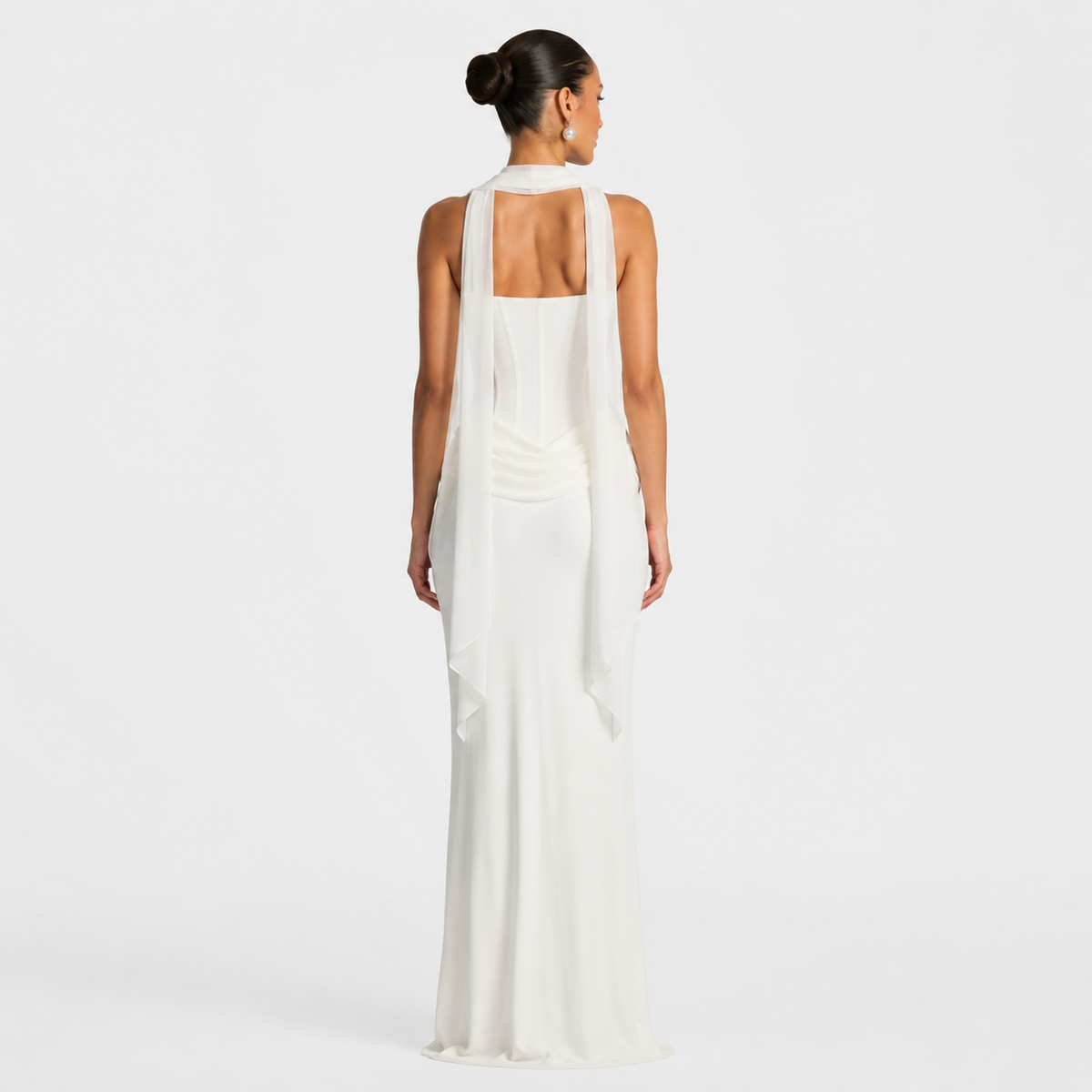 Luxe Ribbed Knit Midi Dress