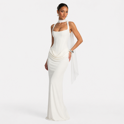 Luxe Ribbed Knit Midi Dress